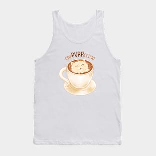 CapPURRccino Tank Top